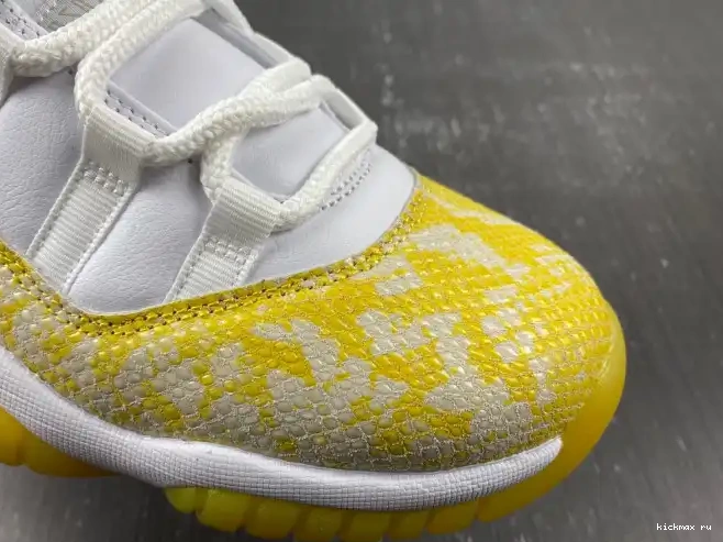 Rep Jordan Snakeskin WMNS Yellow AH7860-107 Low Air 11 0502